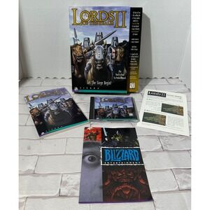 Lords of the Realm II PC CD‎ ROM Game Sierra 1996 Teen T
